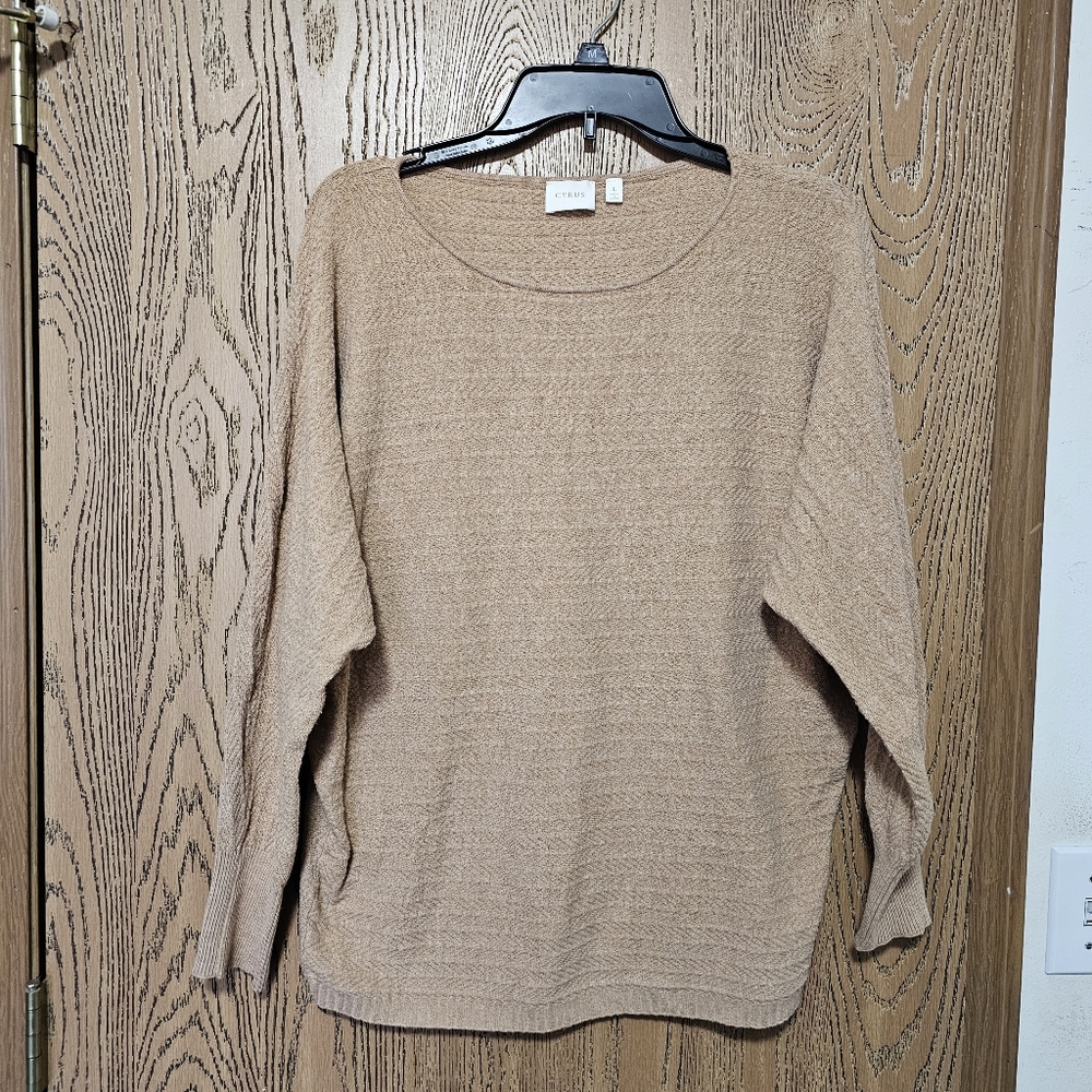 Cyrus Tan Dolman Sleeve Sweater